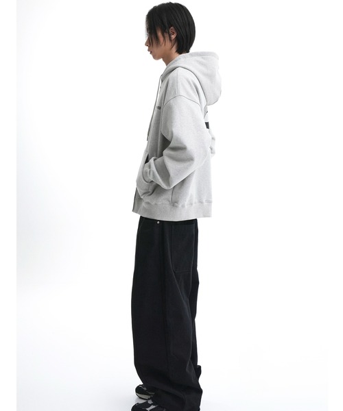 OY（オーワイ） パーカー O.N.L LINESTONE HOODIE ZIP-UP/ロゴライン