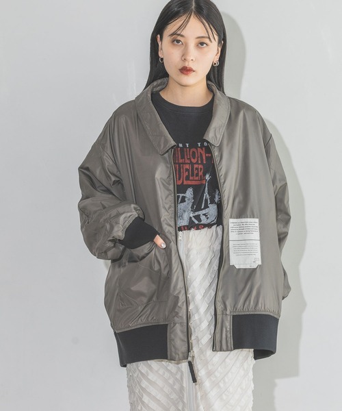 JEANASIS（ジーナシス） ブルゾン アウター リバーシブルフライト