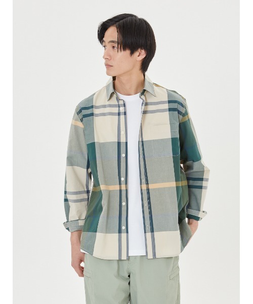 Barbour（バブアー） シャツ ラージ タータンチェック レギュラー
