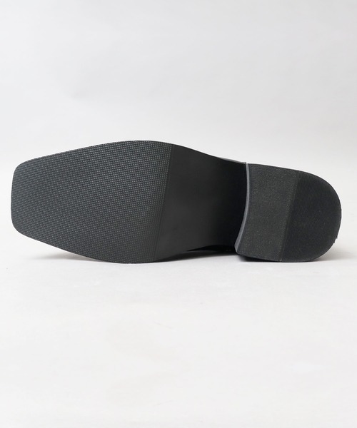 glabella（グラベラ） ブーツ スクエアトゥ ハイヒール サイドジップ