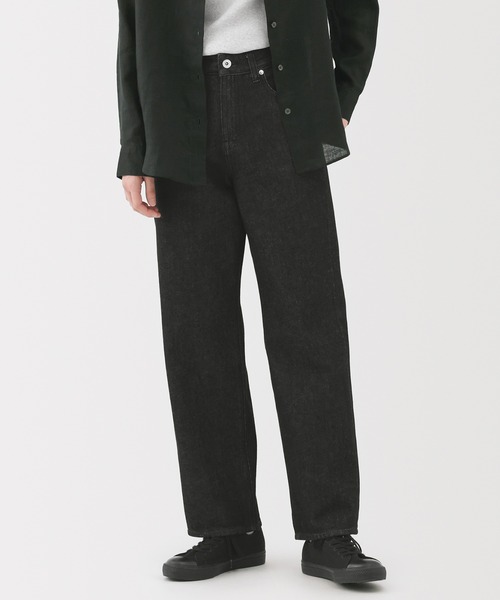 無印良品（MUJI） ジーンズ デニム デニムパンツ 婦人 木の実から作っ