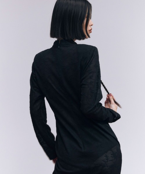 JOSE MOON（ジョゼムーン） ワンピース SQUARE SHOULDER JACQUARD