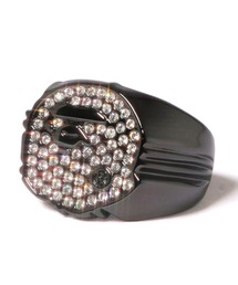 A BATHING APE（アベイシングエイプ） 指輪 リング RHINESTONE APE