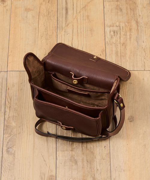 SLOW ショルダーバッグ スロウ / cb-mailbag- クロムステアレザー