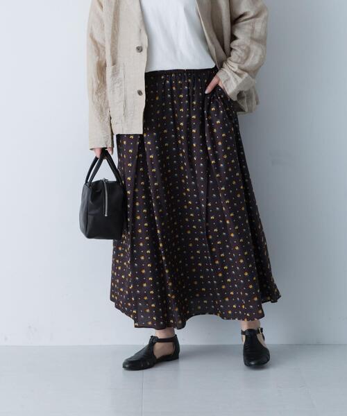 かぐれ スカート リバティプリントスカート : ZOZOTOWN Yahoo!店