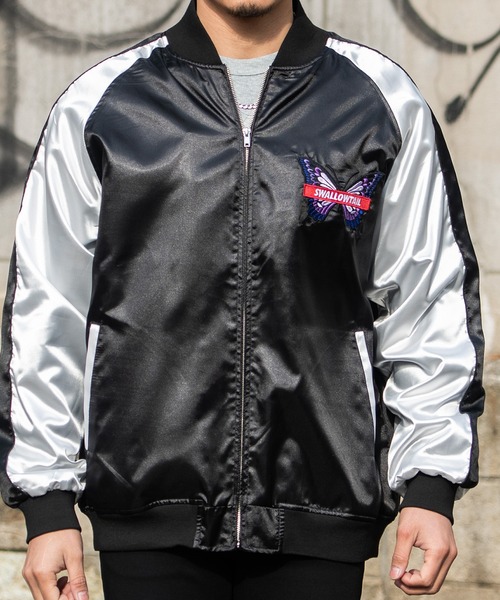 SILVER BULLET（シルバーバレット） スカジャン 「CavariA/キャバリア