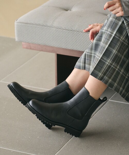 BEAUTY＆YOUTH UNITED ARROWS ブーツ レザー サイドゴアブーツ