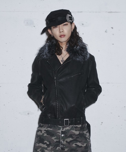 INTER FACTORY（インターファクトリー） 革ジャン ライダース メンズ