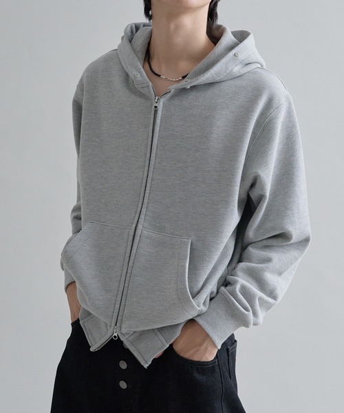 パーカー Adjustable Faux Fur Hoodie /アジャスタブルフェイクファー
