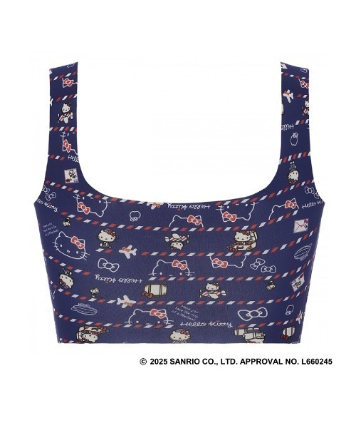 Sloggi ブラジャー スロギー ゼロフィール ハローキティ ハーフトップ