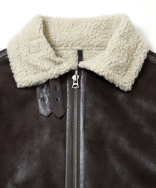 Anytime Songs（エニータイムソングス） ムートンジャケット ムートン