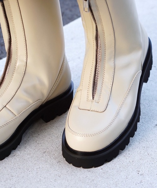 CAMINANDO（カミナンド） ブーツ WOMENS CENTER ZIP BOOTS EXCLUSIVE