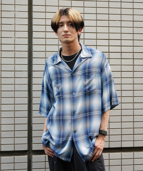 TOWNCRAFT（タウンクラフト） シャツ 60S LOOP COLLAR SS SHIRTS