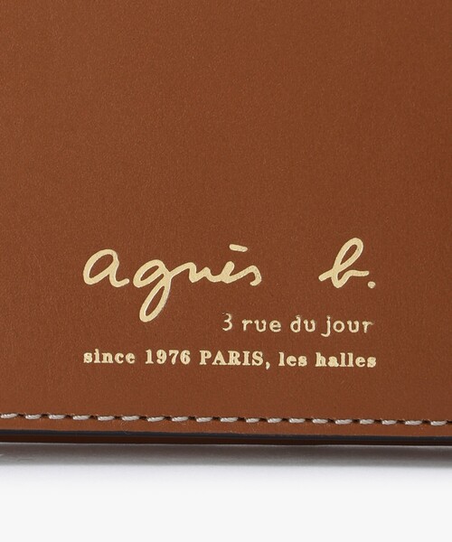 agnes b.（アニエスベー） 名刺入れ レザー カードケース ZAW01-05