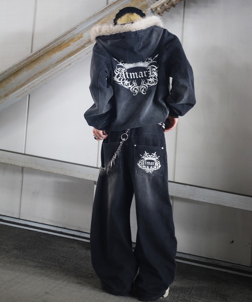 ATMARK デニムジャケット gジャン 「2サイズ展開 / UNISEX 」ATMARK