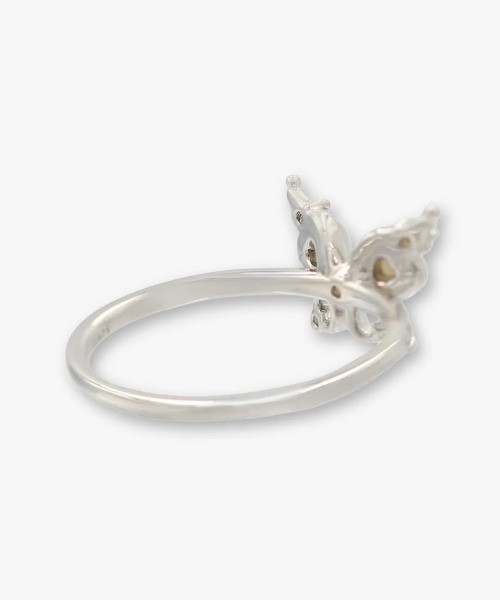 ANNA SUI（アナスイ） 指輪 リング シェル蝶モチーフ シルバーリング