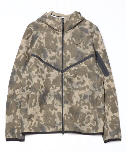 NIKE（ナイキ） パーカー M TECH FLC WR FZ JKT CAM メンズ : ZOZOTOWN