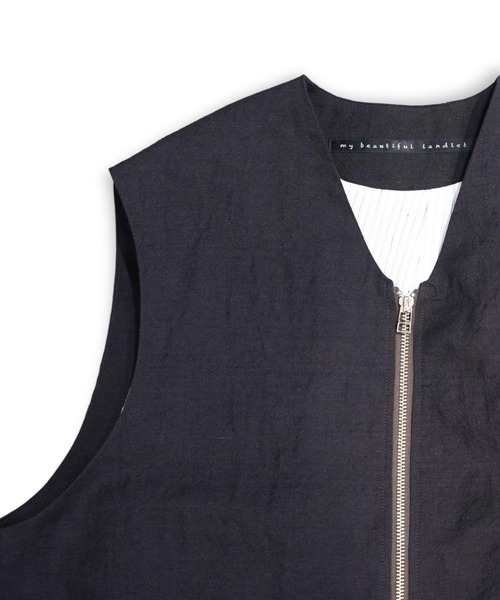 my beautiful landlet（マイビューティフルランドレット） ベスト ジレ