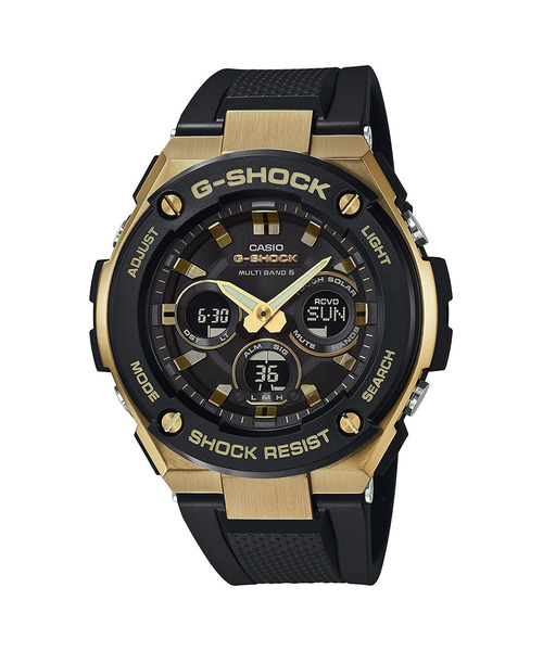 G-SHOCK 腕時計 G-STEEL(Gスチール) / 電波ソーラー GST-W300G-1A9JF