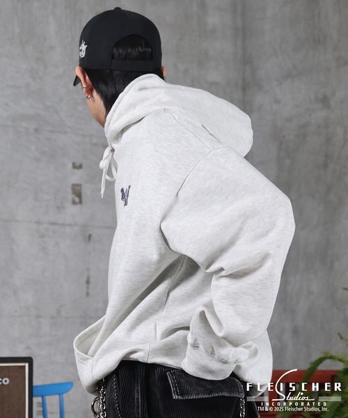 BETTY BOOP（ベティ ブープ） パーカー AW 裏起毛 バックプリント