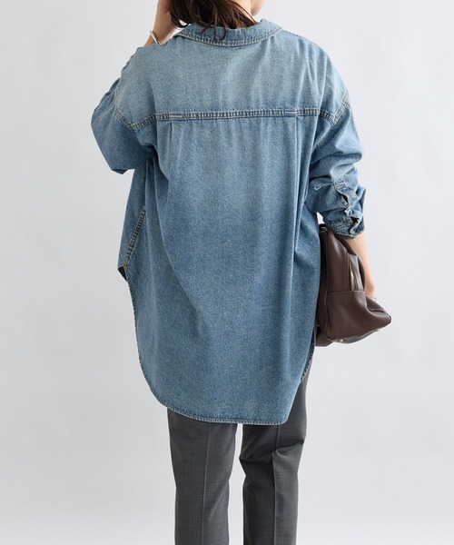 RIVE DROITE（リヴドロワ） ブラウス シャツ MONN.:./ビッグデニム