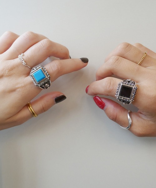 e.m.（イーエム） 指輪 リング カレッジリング NO.2 レディース メンズ