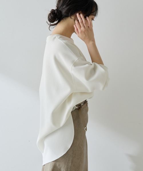 Whim Gazette（ウィム ガゼット） ブラウス シャツ Vガゼットプル