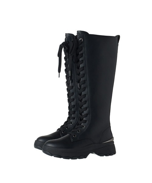 diana（プラスダイアナ） ブーツ 「軽量」レースアップロングブーツ