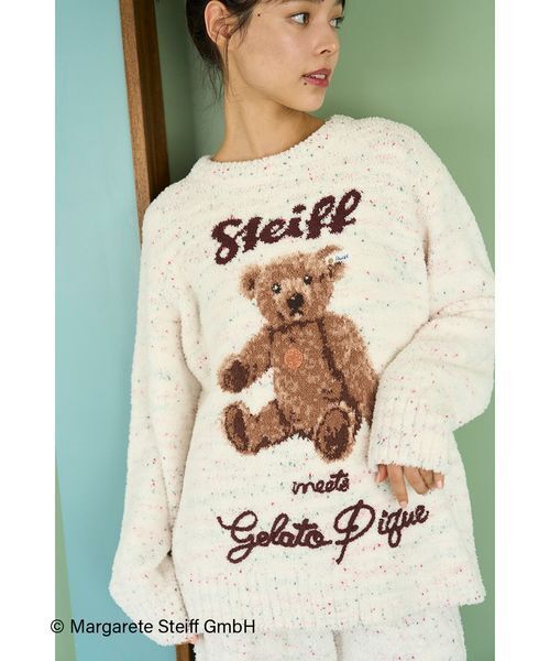 gelato pique（ジェラートピケ） パジャマ ルームウェア 「Steiff