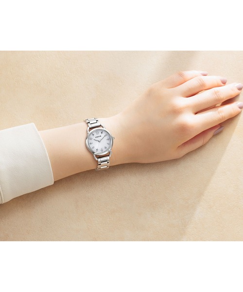 wicca（ウィッカ） 腕時計 ソーラーテック ベーシックモデル シルバー