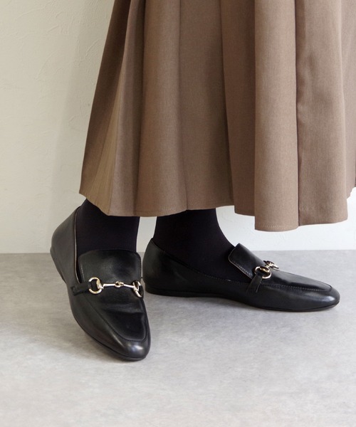 FABIO RUSCONI（ファビオルスコーニ） ローファー ビットローファー