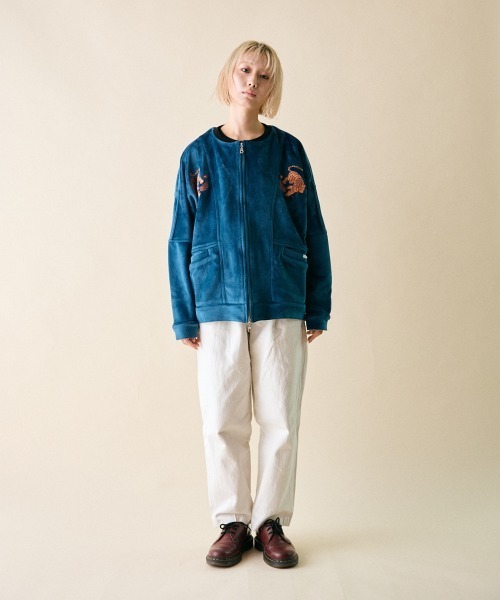 rehacer（レアセル） スカジャン : Dolman Wide Souvenir Jacket