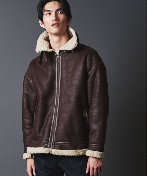 The TWENTYSEVEN（ザ トゥエンティーセブン） ムートンジャケット