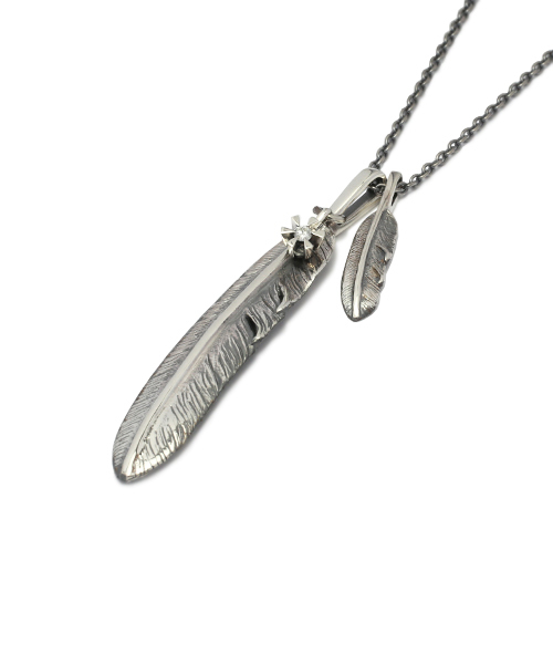 JAM HOME MADE（ジャムホームメイド） ネックレス ダブルフェザー