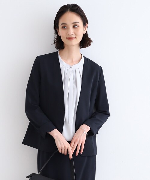 INDIVI（インディヴィ） スーツ 「定番スーツ/洗える/UVケア