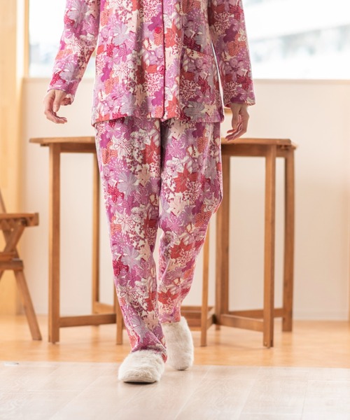 LIBERTY.（リバティ） パジャマ ルームウェア 「LIBERTY」ニットキルト