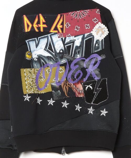 roar guns（ロアーガンズ） パーカー OVERDESIGN REMAKE ZIP HOODIE