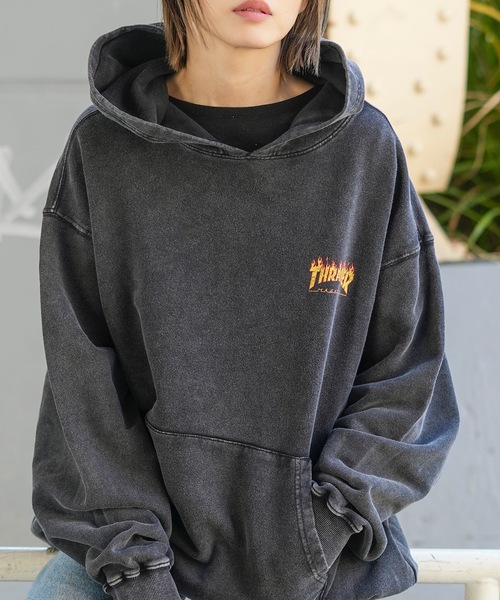 THRASHER（スラッシャー） パーカー POWDER BREACH HOODED SEWAT PARKA