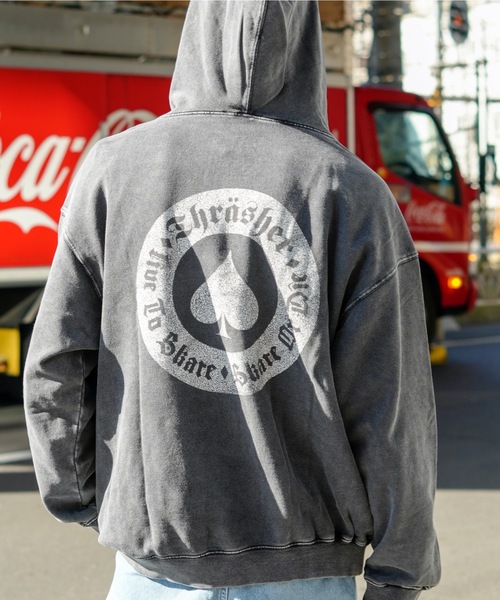 THRASHER（スラッシャー） パーカー POWDER BREACH HOODED SEWAT PARKA