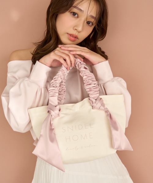 SNIDEL HOME トートバッグ オーガニックキャンパストート -SMALL