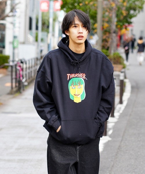 THRASHER（スラッシャー） パーカー TALK SHIT by GONZ HOODED SWEAT