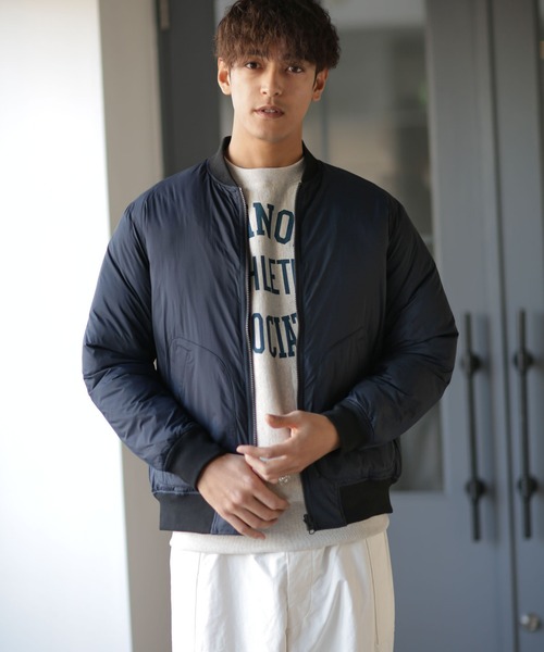 NANO universe（ナノ・ユニバース） ダウンジャケット「NISHIKAWA