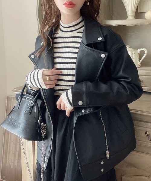 moment+ レザージャケット ライダース 「累計販売枚数2万枚突破