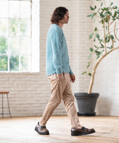 CAMBIO（カンビオ） パンツ mp12637- Stretch Corduroy Check Pants