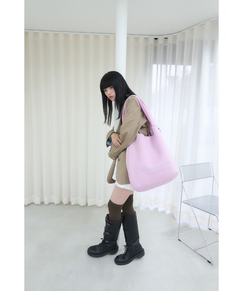 Smyeon ショルダーバッグ バッグ Soft embroidery shoulder bag/ソフト