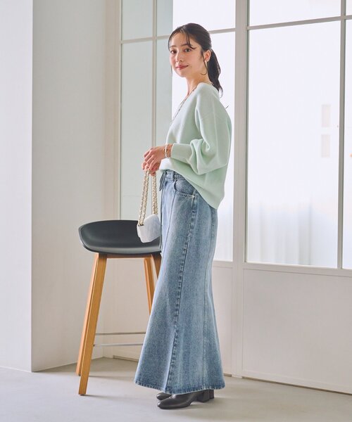 La boutique Bonbon（ラブティックボンボン） デニムスカート 「今すぐ