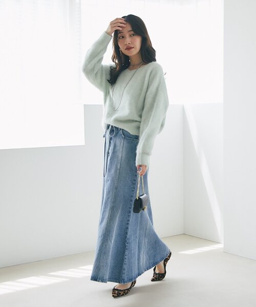 La boutique Bonbon（ラブティックボンボン） デニムスカート 「今すぐ