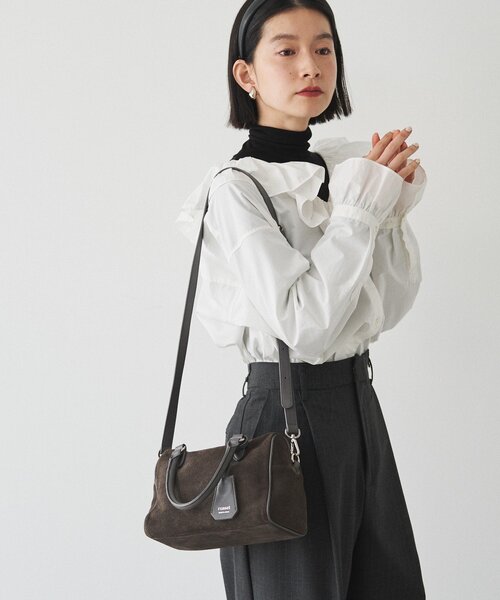 russet（ラシット） ボストンバッグ スエード2WAYミニボストンバッグ