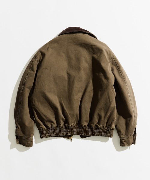 WETTEMPT ブルゾン アウター SULFUR DYED QUILTED TWILL BLOUSON