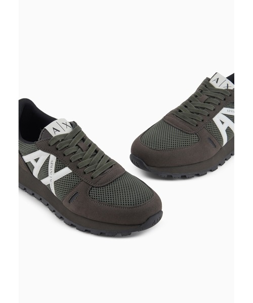 ARMANI EXCHANGE スニーカー 「A|X アルマーニ エクスチェンジ」AXロゴ